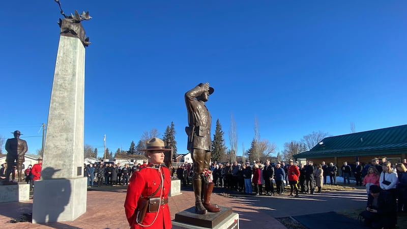 ‘We owe them an incredible debt of gratitude’: Fallen Four remembered in Mayerthorpe 20 years after their deaths 