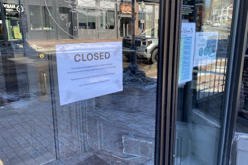 Businesses remain closed inside historical Moncton building