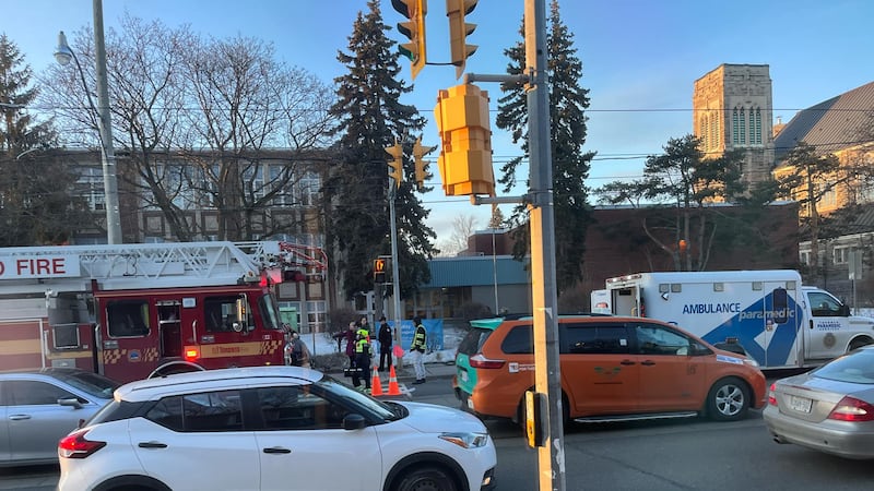Pedestrian rushed to the hospital following hit-and-run in Toronto’s Upper Beach area