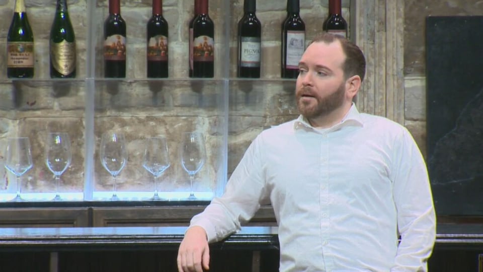 Actor Devin MacKinnon talks King James, in Calgary through March 16